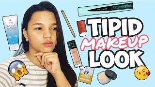 SIMPLE and TIPID MAKEUP TUTORIAL Tips for beginners All drugstore PHILIPPINES