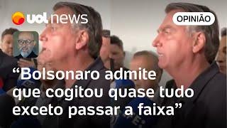 Bolsonaro soa como cínico réu confesso em entrevista sobre estado de sítio, diz Josias