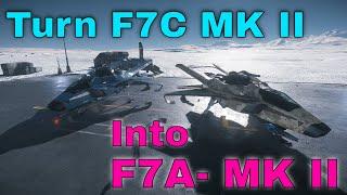 "From C to A-" | How To Turn Your F7C MK II Into F7A- MK II | Star Citizen Science & Fun 4K