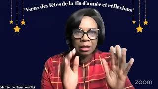 French webinar topic: 'Vœux des fêtes de la fin d'année et réflexions'