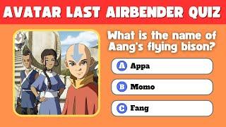 Ultimate "Avatar: The Last Airbender" Trivia Challenge! 