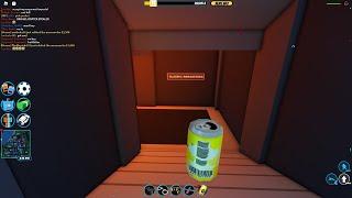 Bank bust with energy drink in Roblox Jailbreak