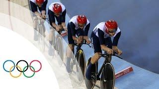 Cycling Track Men's Team Pursuit Gold Medal Finals - GBR v AUS Full Replay - London 2012 Olympics