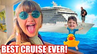 THE BEST FAMILY VACATION EVER! ROYAL CARIBBEAN CRUISE Family Travel Vlog! 