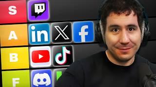 I Made the Ultimate Social Media Tier List for Creators