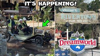 Dreamworld | NEW VINTAGE CARS Testing, Jungle Rush FIRST Riders & MORE!