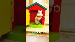 Jerry was not allowed to enter the house. ~mini wood toy-wood working art skill #shorts