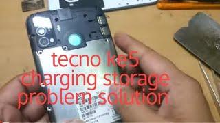 how to fix TECNO KE5 charging not storej,tecno spark go 2020 charging not storej solution