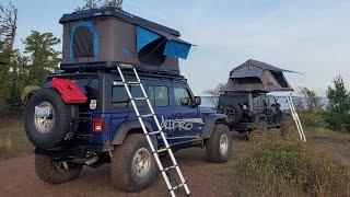 How easy is it ACTUALLY to set up a hard sided Roof Top Tent - Silverwing SWT90