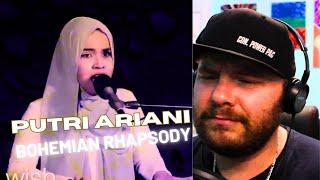 MACE REACTS to bohemian rhapsody - Queen (Putri Ariani Cover)