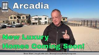 Las Vegas Summerlin Arcadia Luxury New Home Pre-Sales in Grand Park