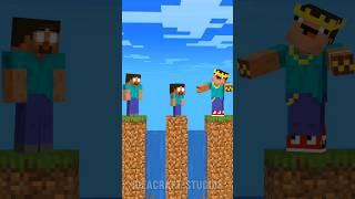 Who Is The Best Dad - Poor Herobrine VS Rich Noob