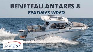 Beneteau Antares 8 OB 2023 Features Video by BoatTEST.com