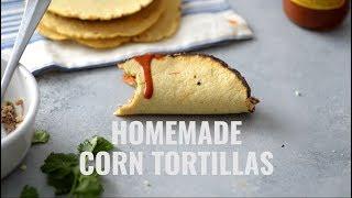 3-Ingredient Authentic Mexican Corn Tortillas recipe