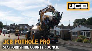 JCB Pothole Pro | Staffordshire County Council & Amey