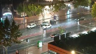 Benidorm flooded again pouring down