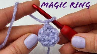 Crochet Magic ring 3 THE EASIEST WAYS EVER!!!