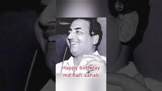 #happybirthday md rafi #shorts #MohammadRafi these lines perfectly describe his relation with fans