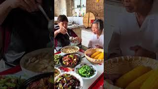 家是愛與溫暖的集合，是一生的依靠#food #vlog #农村生活