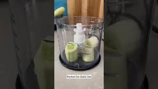 Vegetable Chopper Cutter | Borosil Chef Delite 300 Watts Electric Chopper For Kitchen #short