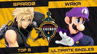 Sparg0 (Cloud) VS Waka (Luigi) | Smash Legends 4 - Singles | El Salvador