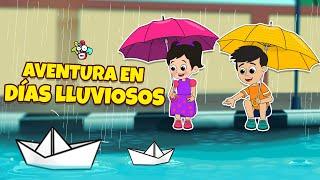 Cuentos infantiles españoles | AVENTURA EN DÍAS LLUVIOSOS | Moral Stories | PunToon Kids - Español