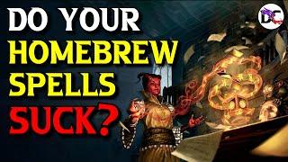 5 Must Have Spell Tips to Homebrew New D&D Spells