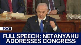 FULL SPEECH: Israeli Prime Minister Benjamin Netanyahu makes address to Congress