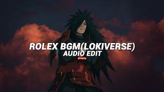 LokiVerse (Rolex) - Vikram - Anirudh Ravichandran [Edit Audio]