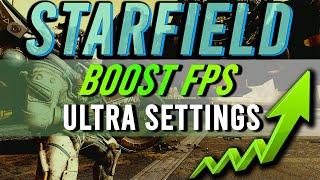 Starfield PC FPS BOOST! Ultra Settings Performance Test RTX 3070 21:9 Gameplay