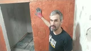 How to level walls with Knauf MP 75 L gypsum plaster?