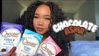 [ASMR] Chocolate Tapping and Eating Sounds 