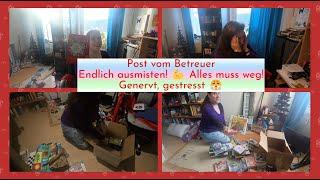 Post vom Betreuer / Bin genervt / Weiter ausmisten und verkaufen #vlog213 XXL I Rebbys_Vlog