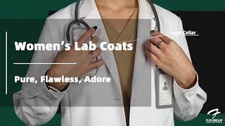 3 Long Lab Coats with Amazing Style | FUYI Lab Coat