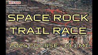 SPACEROCK Trail Race (2024): fly over the half-marathon course!