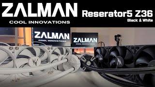 ZALMAN Reserator5 Z36 Liquid Cooler Black & White