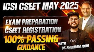  CSEET May 2025 Exam Preparation | 100% Passing Guidance | How to Prepare For CSEET May 2025