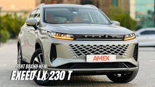 Brand New EXEED LX 2025 | EXEED LX 230 T | Full Review #rentacar #carrental #exeedlx #amex