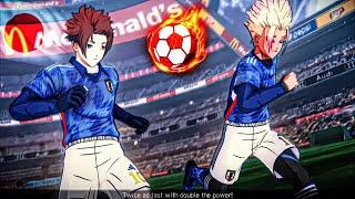 Blue Lock U-20 Japan vs Captain Tsubasa - Germany