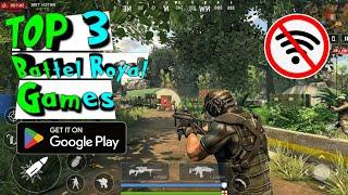 Top 3 Best Battle Royale Games Under 100MB For Android In 2023 | High Graphics (Offline)