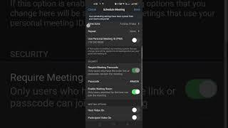 How to schedule a meeting with Zoom meeting link. #zoom #meeting