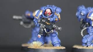 Warhammer 40000 Indomitus - Primaris Space Marines Miniatures Showcase (Ultramarines)