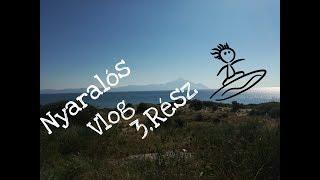 Nyaralós Vlog 3.Rész Lubickolás a Parton