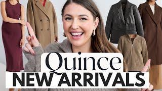 *NEW* Quince Try On Haul  Fall Jackets & Sweaters