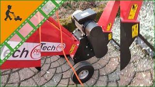 Funktionsvideo Gartenhäcksler mit elektrischem-Einphasenmotor Geotech Pro PCS 30ES 3 PS - BioChipper