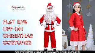 Christmas Santa Costumes | Santa Claus, Elf, Santa cap, Santa bag | order online | itsmycostume