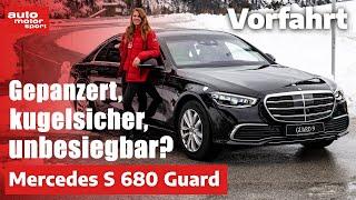 Mercedes-Benz S 680 Guard: Gepanzert, kugelsicher, unbesiegbar? - Fahrbericht | auto motor und sport