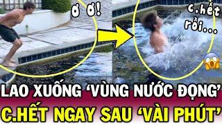 Bất chấp VIRUS Ă.N NÃO_NGƯỜI, thanh niên vẫn liều mạng nhảy xuống TÌM C.HẾT khiến CĐM khóc thét