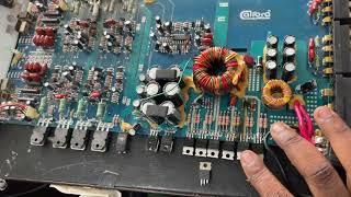 How to Repair a dead Car Amplifier in less than 30 minutes.