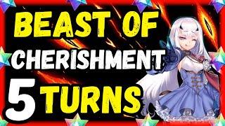 [FGO] Road to 7 Lostbelt 5 - Super Recollection Quest Beast of Cherishment 5 Turns !!!